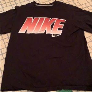 Black and red Nike t-shirt